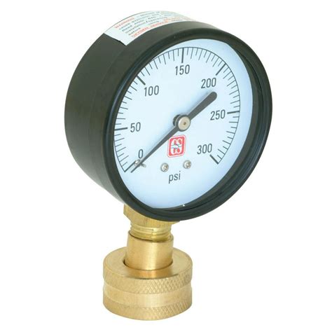 Eastman 45169 Water Pressure Test Gauge 2 12 Inch Face 300 Psi