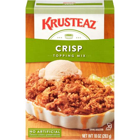 Krusteaz Crisp Topping Mix 10 Oz Box