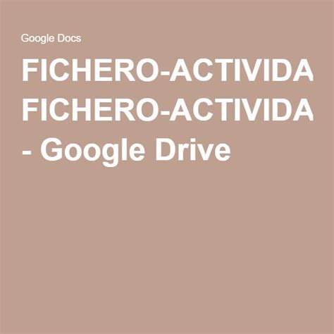 FICHERO-ACTIVIDADES-DIDACTICAS-QUINTO-PRIMARIA-QUINTO-GRADO.pdf - Google Drive | Google drive ...