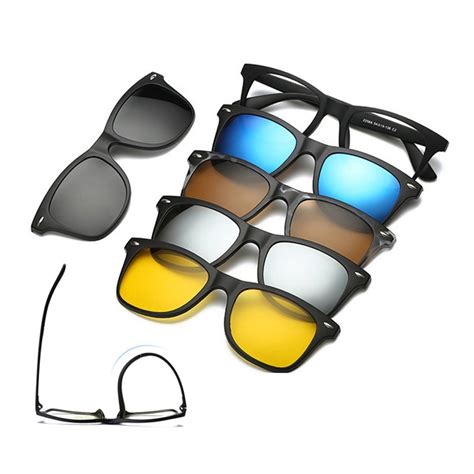 tr90 polarised magnetic sunglasses clip on myopia glasses shopee philippines