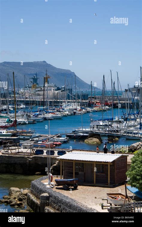 Simons Town Harbour False Bay Cape Peninsula South Africa Stock