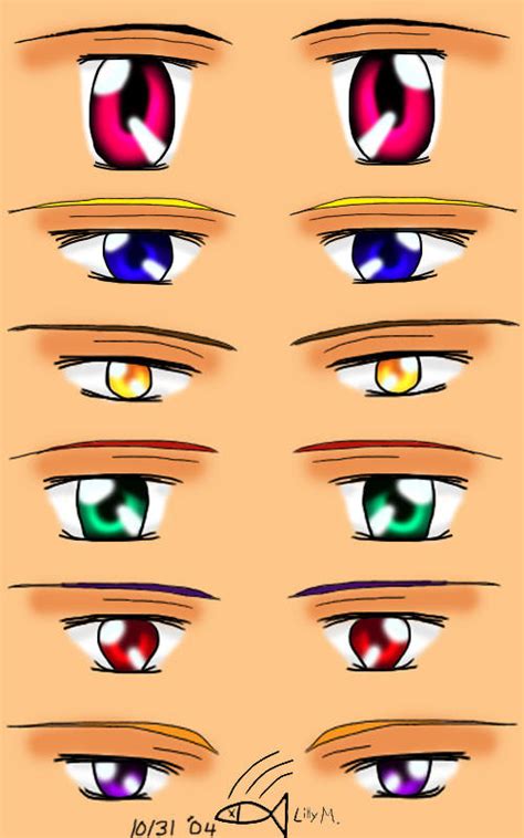 Anime Eye Coloring Tutorial By Lilly Maiden On Deviantart