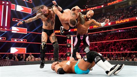 The Revival Vs Aleister Black And Ricochet Raw Tag Team Championship