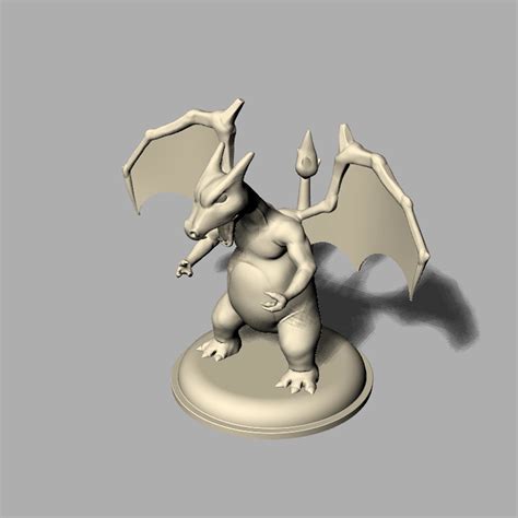 Download Obj File Charizard • 3d Print Model ・ Cults