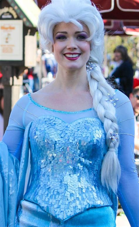 Disney Elsa Frozen Disneyland Elsa Cosplay