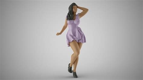 Ravishing Girl 3d Model 3d Printable Cgtrader