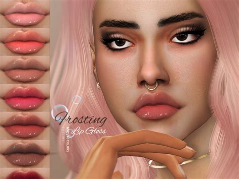 The Sims Resource Frosting Lip Gloss N197