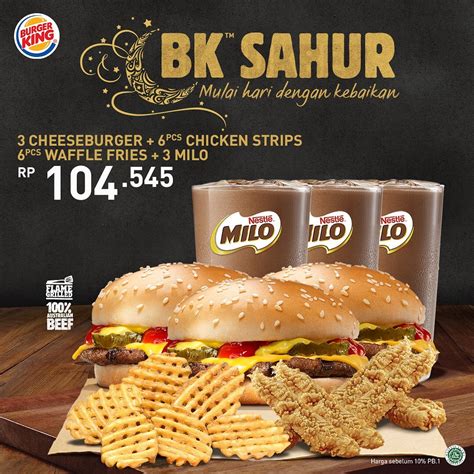 Pick your favourite sushi off the kaiten for only rm3.18 per plate. Promo Burger King Paket BK Sahur Spesial Ramadhan Mulai Rp ...