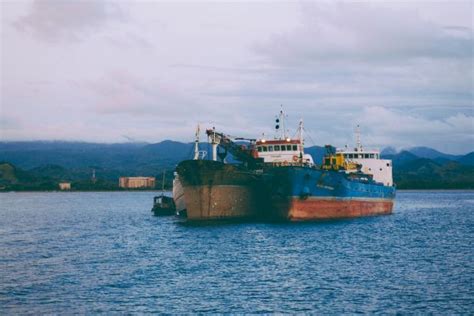 Gambar Laut Kendaraan Kapal Kargo Jalan Air Saluran Perahu