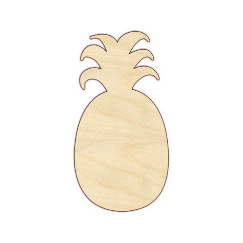 18 24 Pineapple Wood Cutout 170226