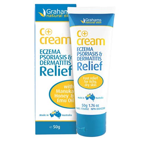 Grahams C Cream Eczema Psoriasis And Dermatitis Relief