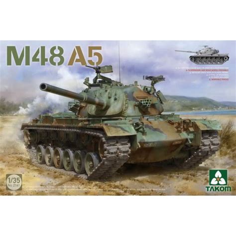 Takom Models 135 M48 A5 Patton Main Battle Tank Bna Model World