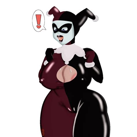 Rule Big Breasts Big Hips Bodysuit Breasts Expansion Growth Harley Quinn Harley Quinn