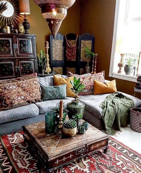 Bohemian Decorating Ideas For Living Room DECOOMO