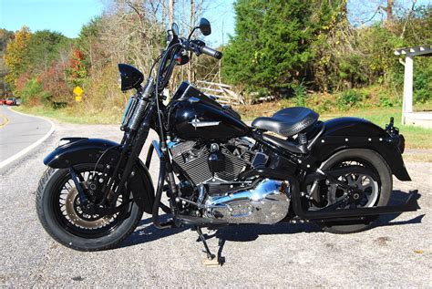 2006 Harley Softail Heritage Springer Classic Custom Black Bobber Old