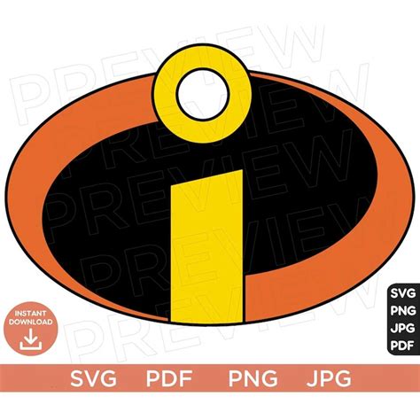 The Incredibles Svg Disneyland Ears Clipart Layered By Color Inspire