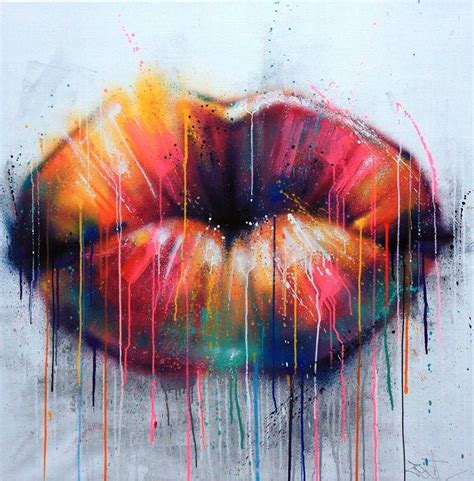 32 Pop Art Graffiti Lips Gordon Gallery