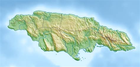 Filejamaica Relief Location Map Wikipedia
