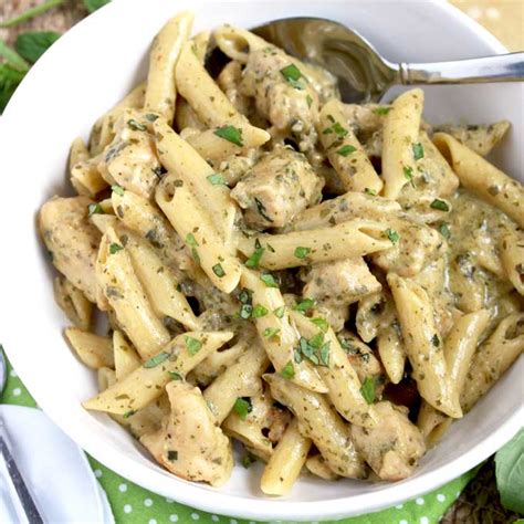 Maybe you would like to learn more about one of these? Creamy Chicken Pesto Pasta | Lemon Blossoms