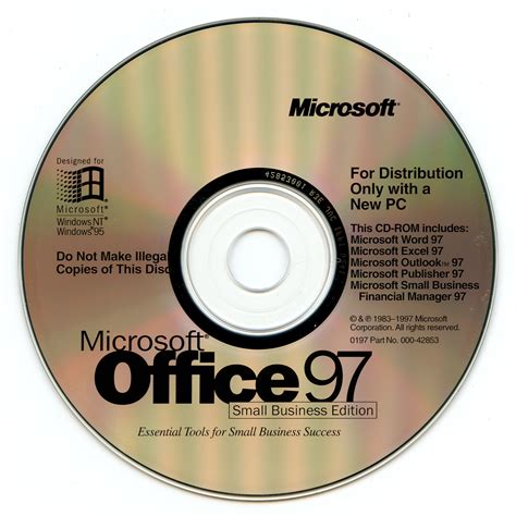 Microsoft Office 97 Small Business Edition 000 428531997microsoft