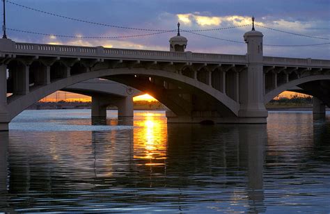 Tempe Arizona Bridge Photograph By Jill Reger