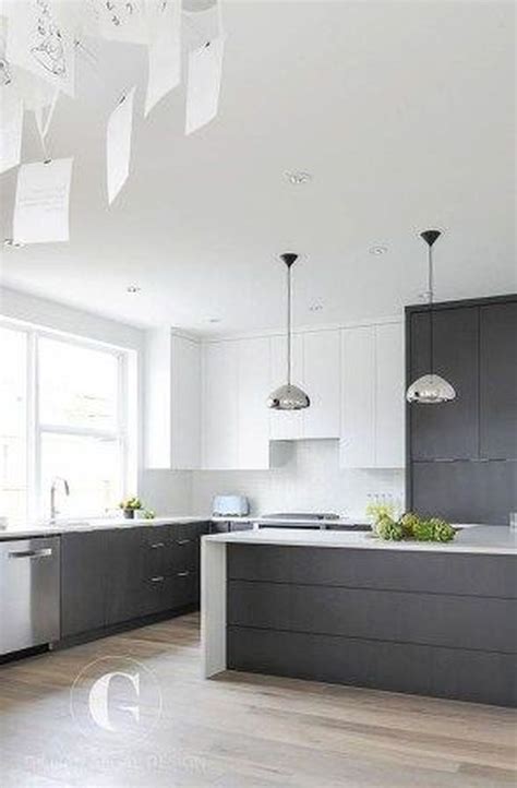 Moreover many kitchen spaces do not have enough room to include the extensive upper cabinet storage. 41 Modern Minimalist Kitchen Design Makes The House Look ...