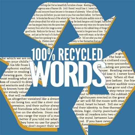 100 Recycled Words