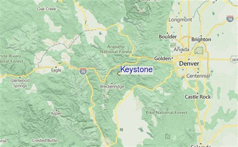 Keystone Ski Area Map