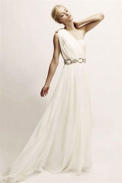 30 Gorgeous Grecian Drapery Wedding Dresses Weddingomania Weddbook