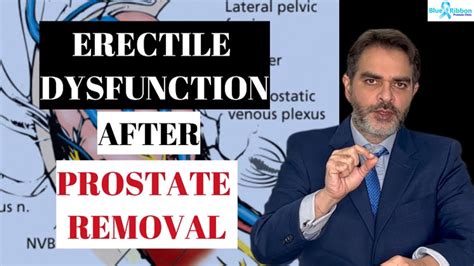 Erectile Dysfunction After Prostate Surgery Penile Rehabilitation And Treatment Youtube