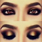 Images of How To Do Makeup For Dark Brown Eyes