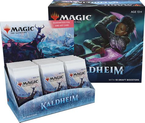 Magic The Gathering Kaldheim Set Booster Box Bundle Combo
