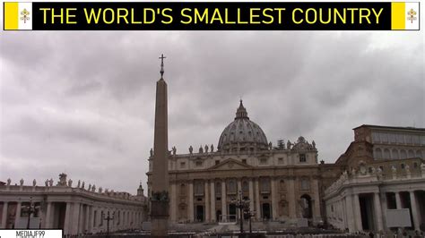 I Visited The Worlds Smallest Country Vatican City Youtube