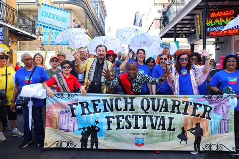 French Quarter Festivals Inc Services French Quarter New Orleans