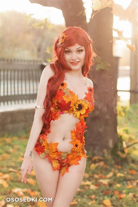 Ri Care Poison Ivy Cosplay Set Naked Cosplay Asian Photos Onlyfans