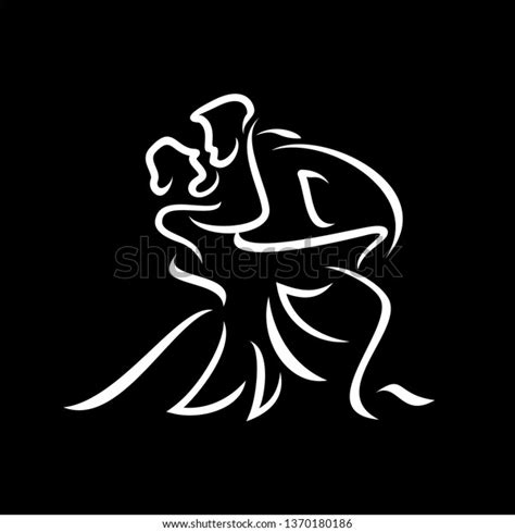 「couple Dance Logo Design Inspiration Couple」のベクター画像素材（ロイヤリティフリー