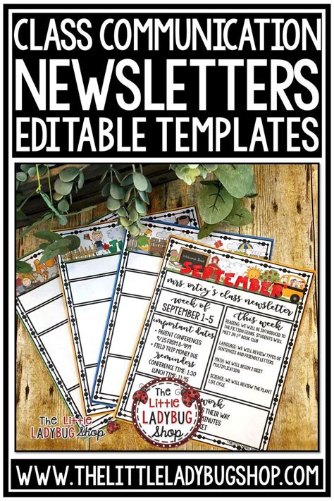 You Will Love These Editable Newsletter Templates With Monthly Themes