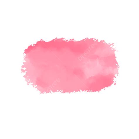 Watercolor Pink Brush For Flyer Social Media Watercolor Pink
