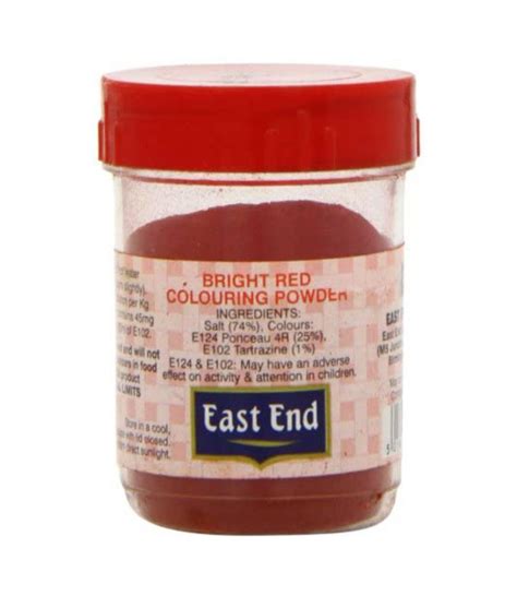 East End Bright Red Colouring Powder 25g Fresh Grocers