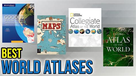 10 Best World Atlases 2017 Youtube