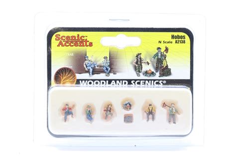Directory Woodland Scenics A2138 Hobos Pack Of Six