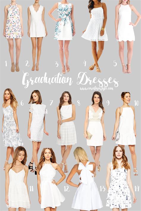 Graduation Dresses To Wear Under The Gown Spring