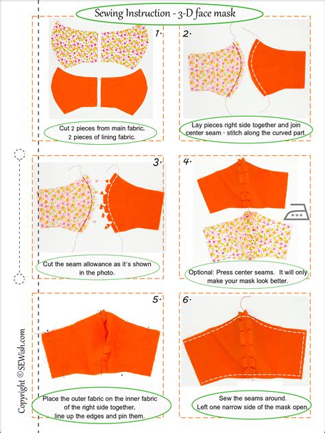 113 downloads 936 views 79kb size. How to sew 3D Face Mask. Free Patterns and Tutorial in ...