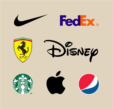 Famous Logos Recognizable Brands And Their Iconic Symbols