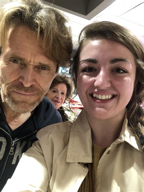 A Friend Of Mine Ran Into Willem In Paris He Looks Like Hes About To