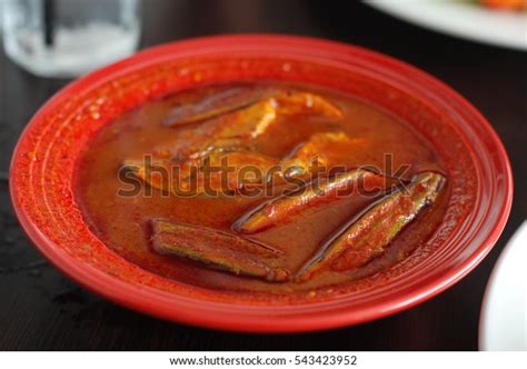 Traditional Malaysia Fish Dish Called Asam Stock Photo 543423952