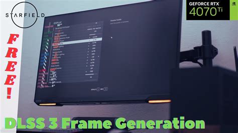 Starfield Ultra Setting Dlss Frame Generation Benchmark Rtx