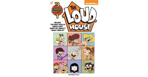 The Loud House 3 In 1 4 The Many Faces Of Lincoln Loud Whos The Loudest And The Case Of The