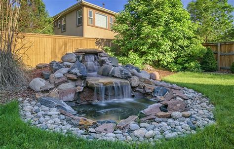 Water Feature Landscaping Designs Arbor Hills Trees