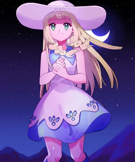 Lillie Pok Mon Pok Mon Sun Moon Image By Hatokea